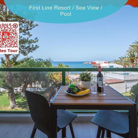 Go2Tenerife Apart'Dida Pool & First Line Of The Sea Los Cristianos  Extérieur photo